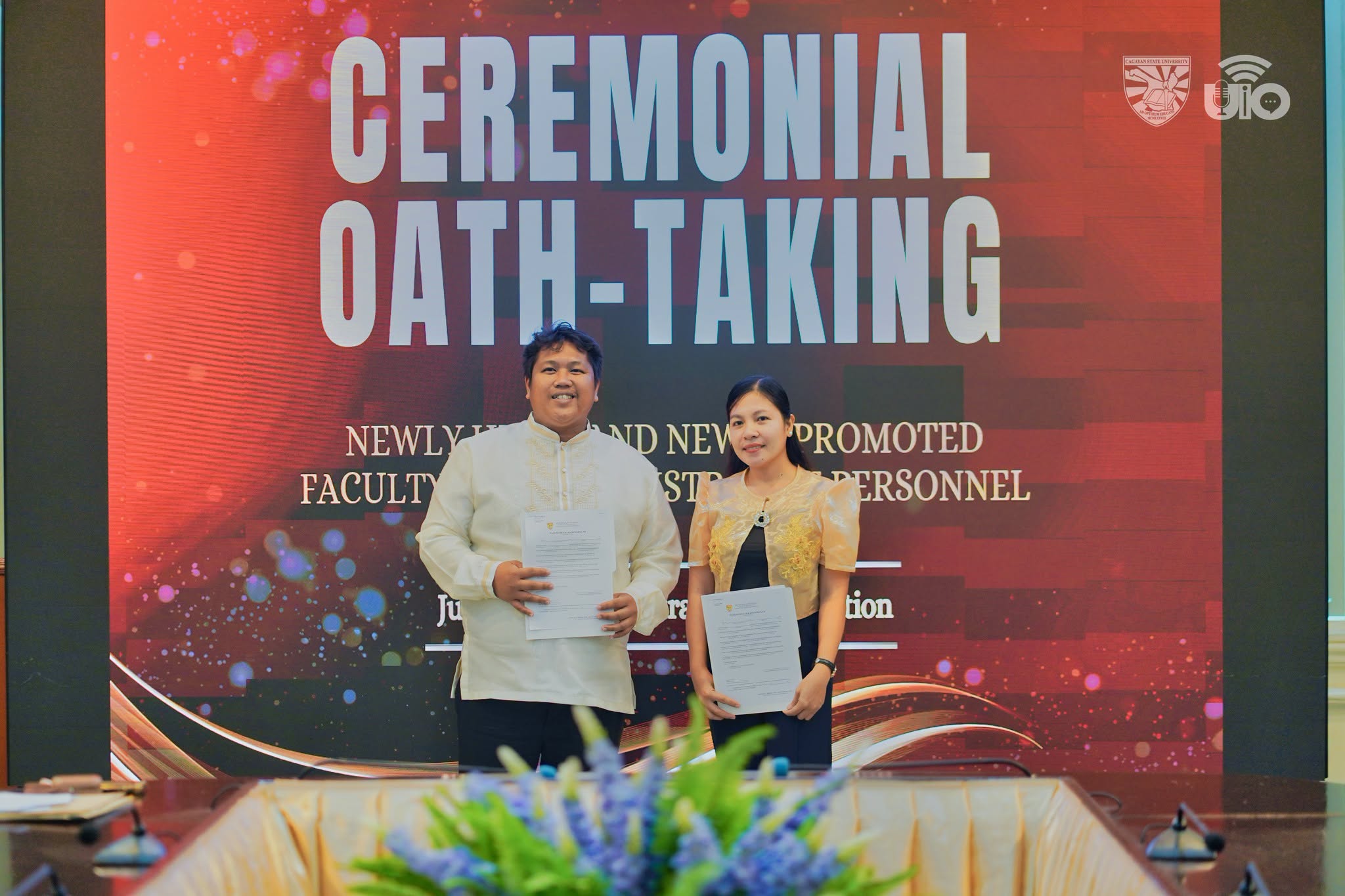 OIC PRESIDENT IBAÑEZ ADMINISTERS OATH TO 89 NEWLY HIRED AND PROMOTED CSU EMPLOYEES photo 32